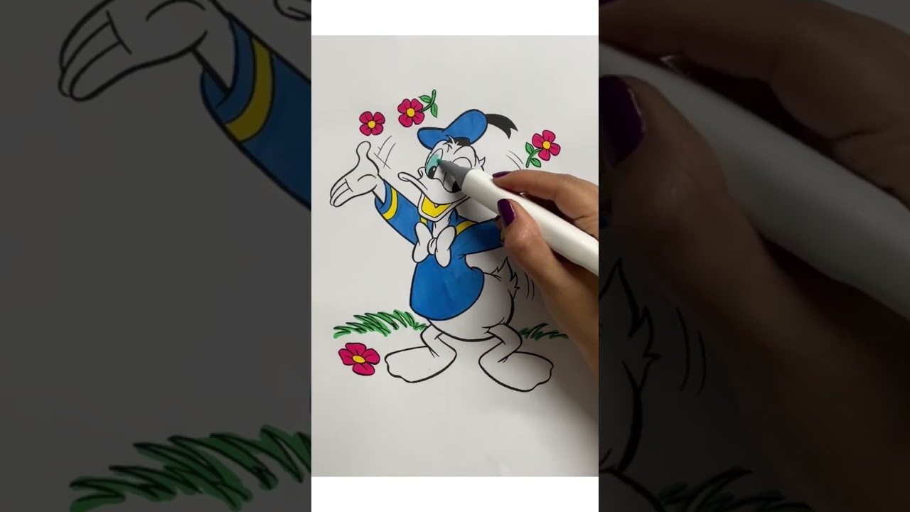 Coloring Quirky Duck 🦆 | 