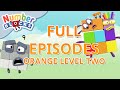 Numberblocks - Orange Level Two | Full Episodes 19-21 | #HomeSchooling | Learn to Count #WithMe