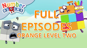 @Numberblocks- Orange Level Two | Full Episodes 20-22 | #HomeSchooling