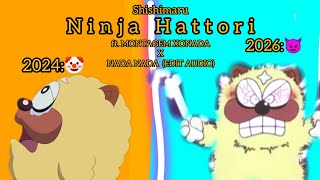 Ninja Hattori | Shishimaru 2024(Old) Vs 2026(New) Edit | MON XONADA X NADA NADA | Super EDITZ