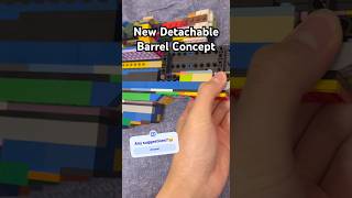 New detachable barrel for my Working Lego Sniper Rifle #asmr #lego #legoguns