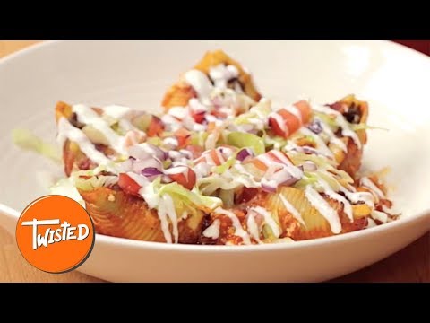 How To Make Taco Pasta Shells  Pasta Twists  Twisted