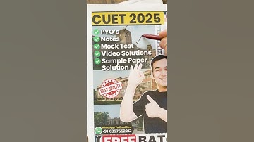 CUET 100% FREE Batch 🥳✅ #shorts