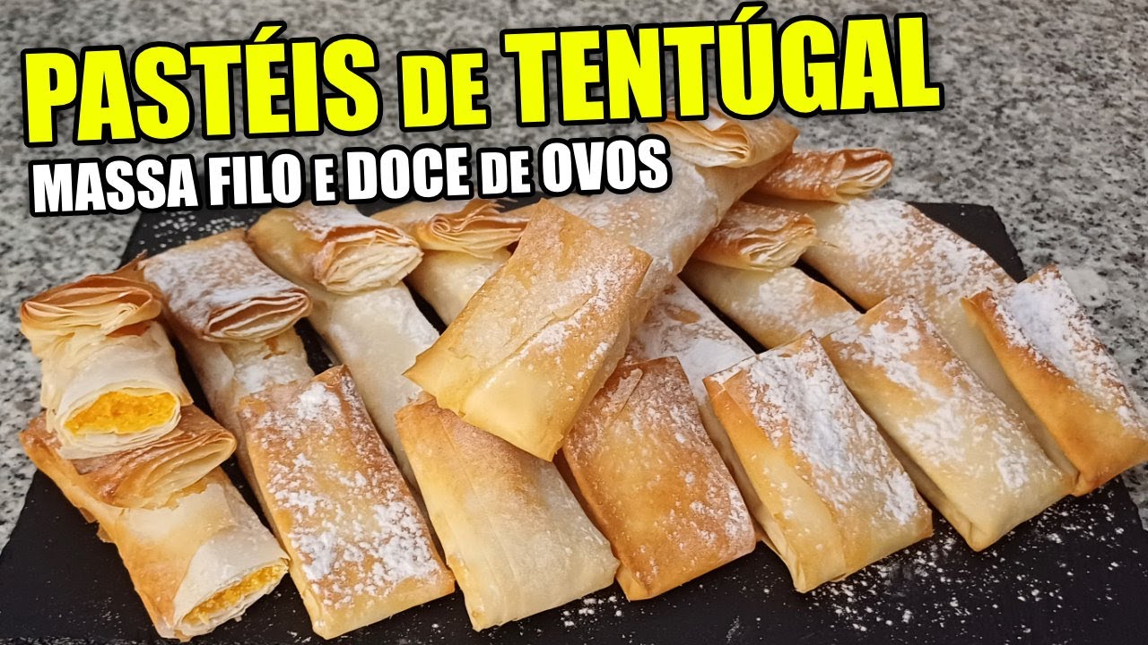 Pastéis Tentúgal Receita Tradicional Portuguesa