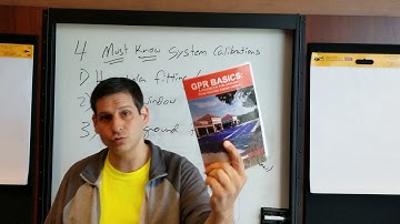 Four Must Know GPR System Calibrations! | Ground Penetrating Radar for Utility Locating