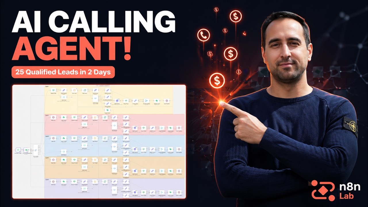 AI Outbound Calling Agent in n8n That Generated 25 Qualified Leads in 2 days