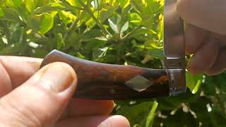 Rhidian Ironwood Native with CPM-154. 3.75 closed...www.allaboutpocketknives.com/mp95b20