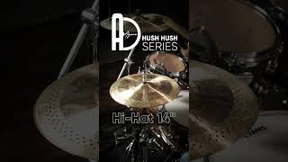 Agean - Hush Hush Series - 14" Hi-Hat | 📍drum-tec drumstore | #drums #drummer #ageancymbals