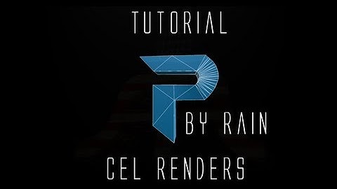 How to use Cel Renderer in c4d