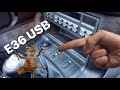 USB E36 OEM+ Install WAY TOO CLEAN!!!
