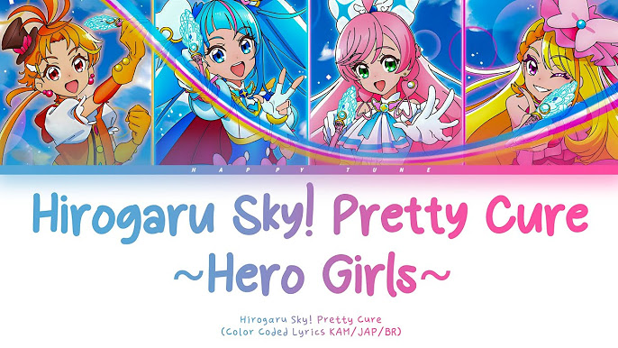 Hirogaru Sky PreCure in 2023  Pretty cure, The cure, Main theme