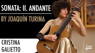 Cristina Galietto plays Joaquín Turina's 