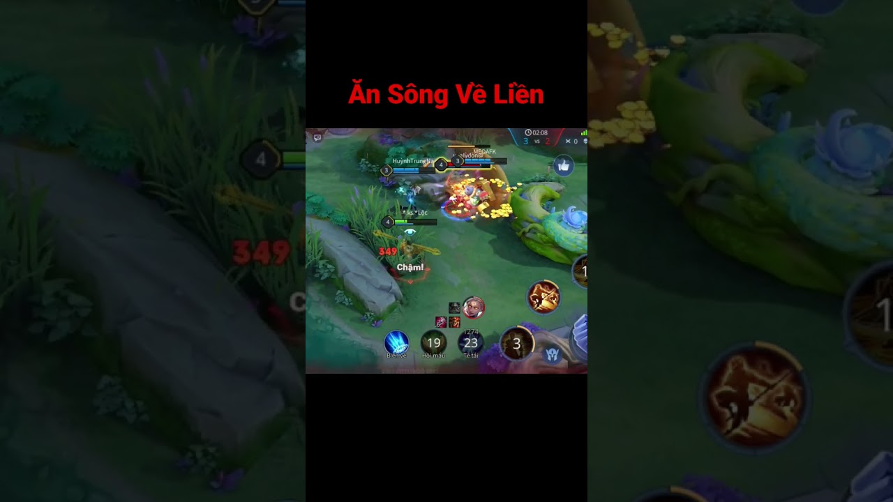 Ăn Sông Về Liền | liên quân #shorts #liênquânmobile #tiktok