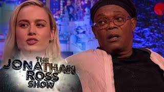 Brie Larson Convinces Samuel L. Jackson That Crazy Is Harder Than Real Golf | The Jonathan Ross Show