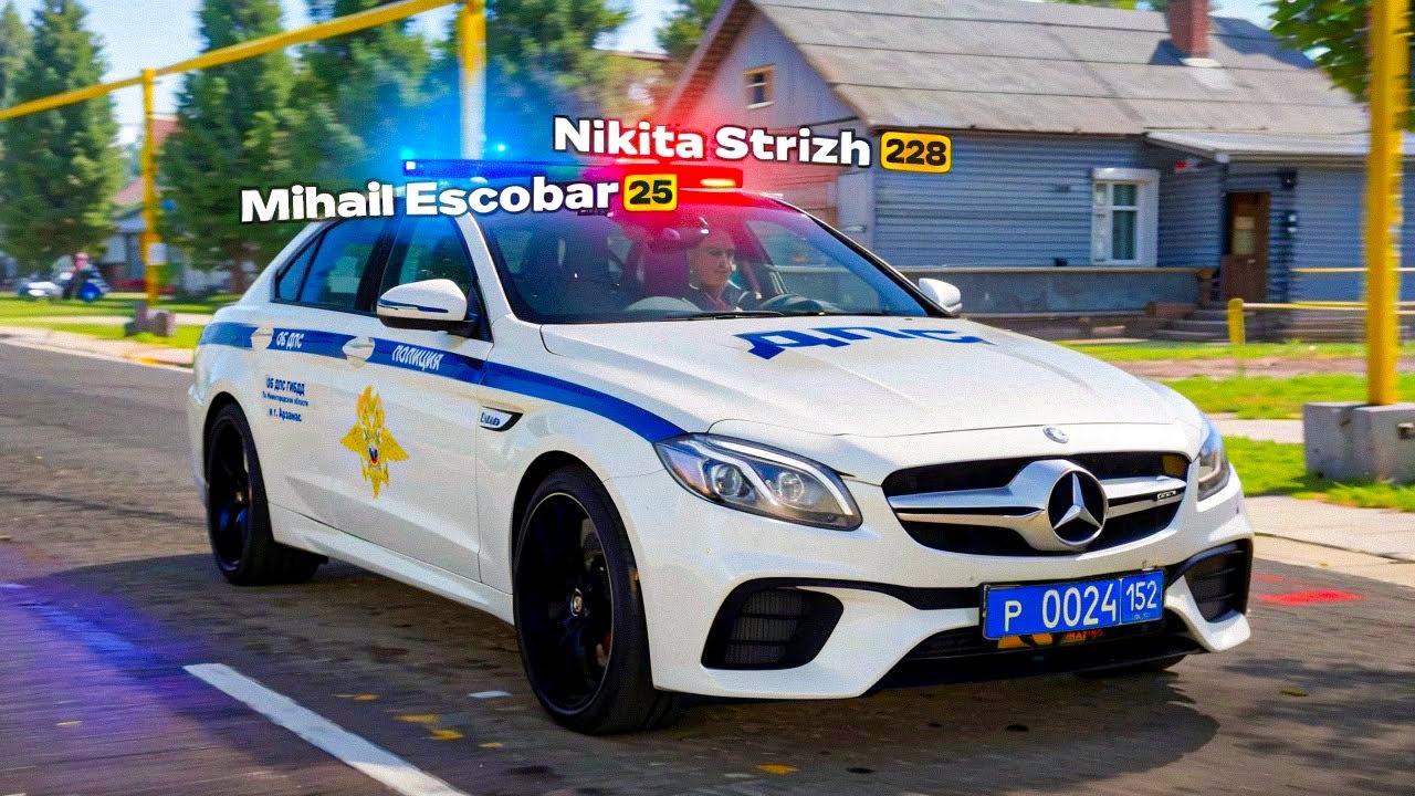 ПАТРУЛЬ с ГЕНЕРАЛОМ ДПС на AMAZING RP В GTA CRMP