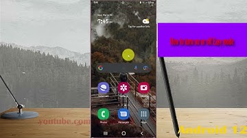 Samsung Galaxy S22 Ultra : How to turn on or off Easy mode