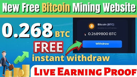 New Free Cloud Mining Website || Earn Free $5 - $15 Bitcoin Daily || New Free Bitcoin Mining Site