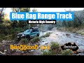 Blue Rag Range Track 2022 | Victoria High Country | හිම වැටෙන කන්දක Camping | Mitsubishi Pajero 4x4