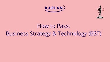 How to Pass ICAEW Business Strategy & Technology (BST) ACA Exam