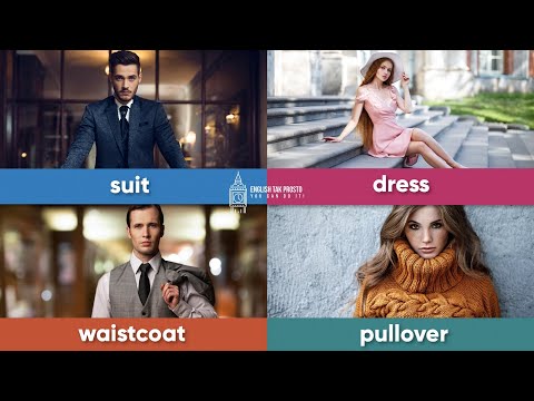 Бесплатный английский видео-словарь Clothes. Одежда