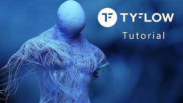 tyflow - tutorial 3Ds Max Spline Growth Effects