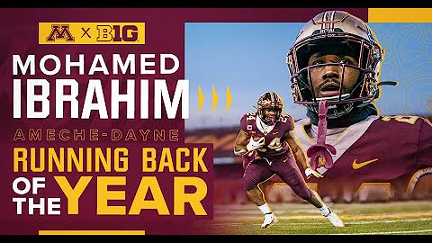 Gophers' RB Mohamed Ibrahim Highlights: 2020 B1G R...