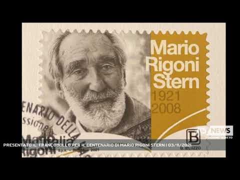 PRESENTATO IL  FRANCOBOLLO PER IL CENTENARIO DI MARIO RIGONI STERN | 03/11/2021