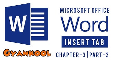How to use Insert Tab in Microsoft Word | Part 2 Illustration in Ms word | Microsoft word tutorial