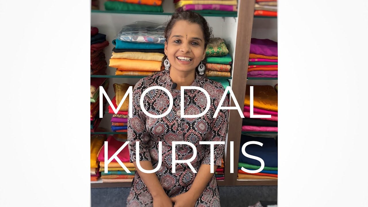 The Truth about Modal! : Know Your Fabrics ft. MODAL KURTIS | Handblock Ajrakh Prints on #modalkurti
