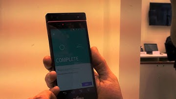 Fujitsu - Iris scanner at smartphone (prototype)