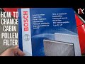 How To Change Cabin Pollen Air Filter on Toyota Aygo - C1 - 107 | Protect Against Bacteria - Mist