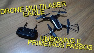 Drone Multilaser Eagle - Unboxing e Comandos Básicos screenshot 3