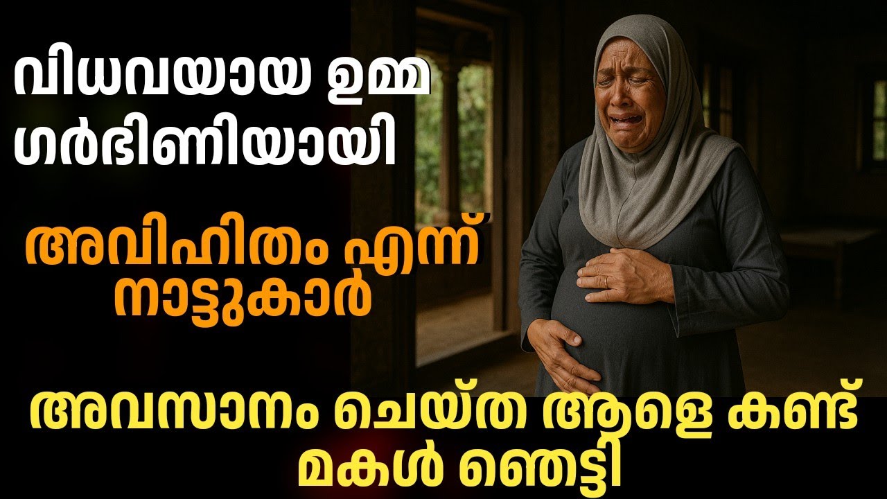 വിധവയായ ഉമ്മ ഗർഭിണിയായി, അവിഹിതം എന്ന് നാട്ടുകാർ, ചെയ്ത അല്ലേ കണ്ടു മകൾ ഞെട്ടി 
