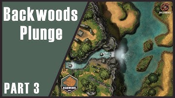 Backwood Plunge - P3 | D&D Battlemaps | Inkarnate Time Lapse