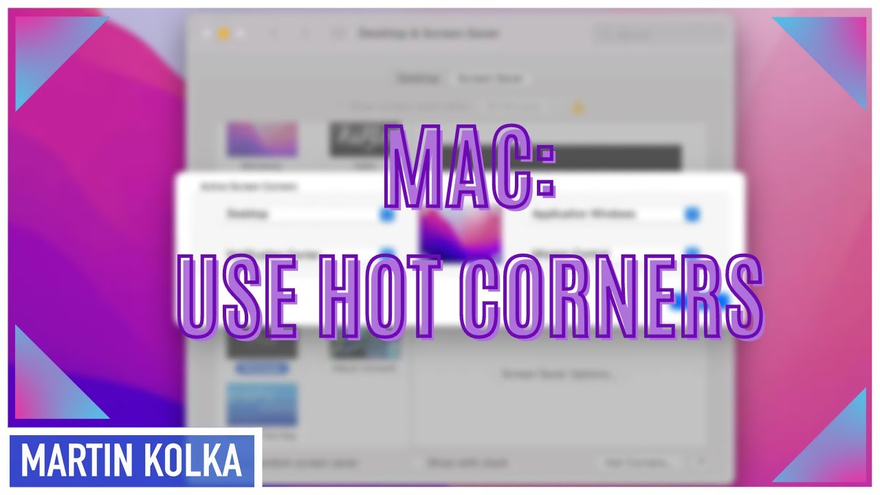 Hot corners on MacOS: What they are, why you need them and how to use them  - CNET