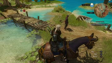 The Witcher 3 - Npc walking in a circle