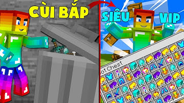 MINI GAME : CUỘC CHIẾN LỤC THÙNG RÁC ** THỬ THÁCH NOOB LỤC THÙNG RÁC RA ĐỒ VIP MINECRAFT ??