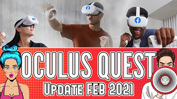 Oculus META Quest Multi-User Accounts & App Sharing Feb Software Update 2021
