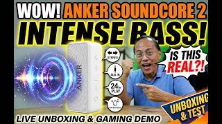Anker SoundCore 2 Review - Live Unboxing &amp; Testing the Stereo Bluetooth Speaker with Punchy Bass