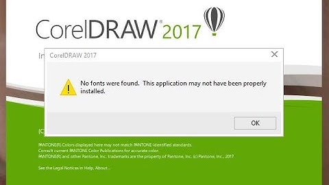 How to fix font Problem | No fonts were found This application may not have been properly installed