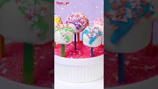 no Bake Colorful Chocolate Cake Pop #Shorts| Asmr satisfying videos | making | decorating|Yummy