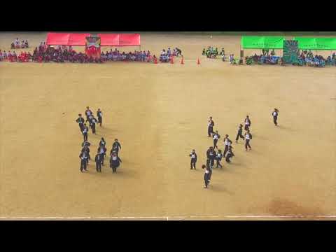 大阪府立長尾高校体育祭2021 応援合戦　【緑団】