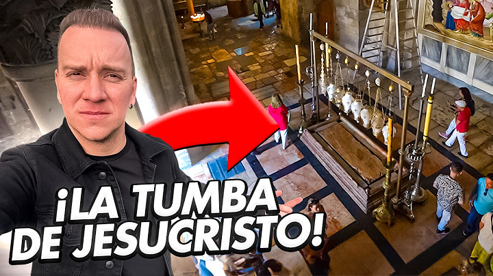 VISITÉ EL LUGAR DONDE JESUCRISTO MURIÓ EN JERUSALÉN