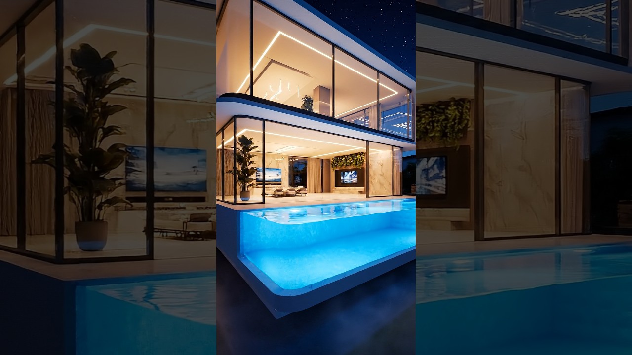 Future Luxury Smart Home Tour 😍 