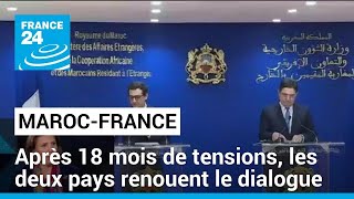 Maroc-France : après 18 mois de tensions, les deux pays renouent le dialogue • FRANCE 24