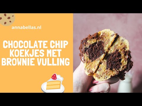 Video: Brownie Met Crème Vulling