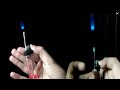 Cara Membuat Api Biru Kecil dari Korek Gas || how to make a small blue flame from a gas lighter