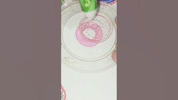 Spirograph art #viralvideo #art #spirograph #drawing #satisfying #spirographdrawing #artandcraft