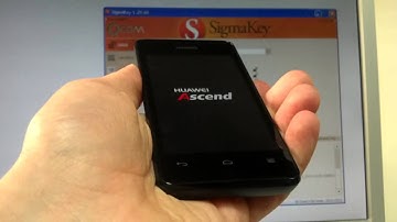 Huawei U8833 / Ascend Y300 Unlock with Sigma