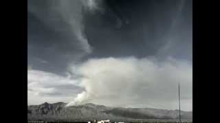 Watch as Finger Rock Fire reignites in the Catalinas